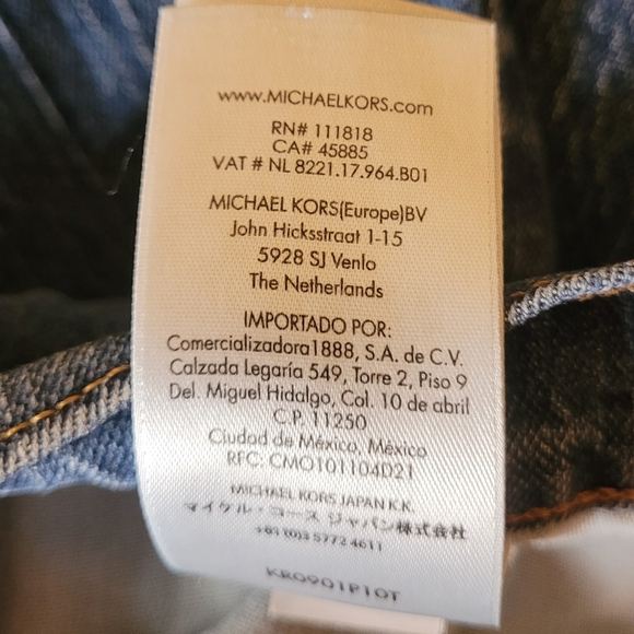 Men's Michael Kors Grant Classic Jeans Straight Leg sz 36 x 32 - Picture 5 of 11